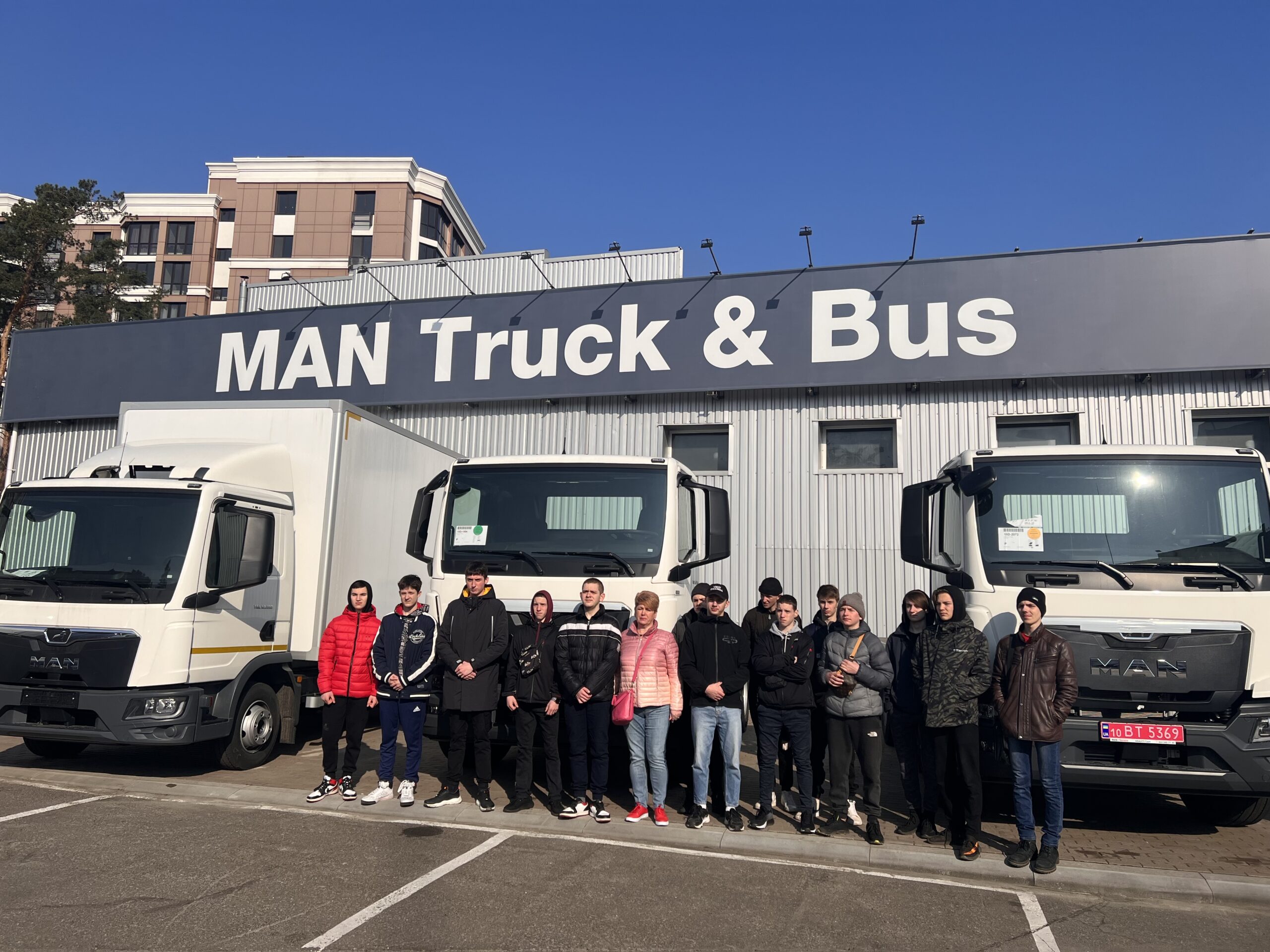 Переваги практичного навчання: Екскурсія студентів до MAN Service