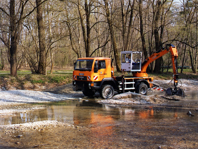 Полноприводный грузовик MAN L2000 4×4. 1993 – 2000 годы